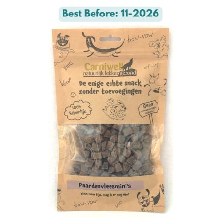 Carniwell Horse meat minis 200g