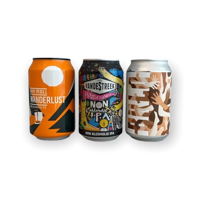 Club Zero Trio alcoholvrij speciaal bierpakket 3 x 33CL