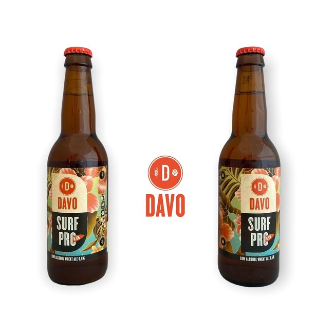 Davo Surf Pro Wheat Ale duo bierpakket 2 x 33CL