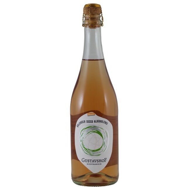 Gustavshof Holunder Secco Alkoholfrei BIO-DEM 75CL