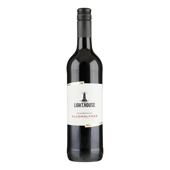Lighthouse Rode wijn alcoholvrij 75CL