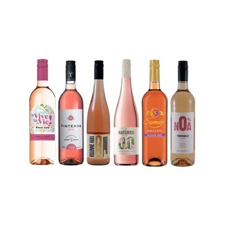 Club Zero Alcoholvrije variërende rosé wijn proefpakket 6 x 75CL