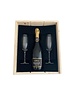 Nozeco Alcohol-Free Sparkling Wine Geschenkkist + 2 glazen