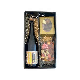 Kolonne Null alcoholvrij Valentijnspakket sparkling Rosé 75CL met Chocolade