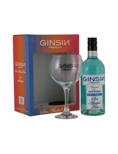 Ginsin 12 Botanics 70CL Geschenkverpakking met Glas