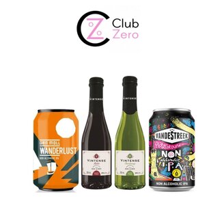 Alcoholvrij Proefpakket Bier & Wijn