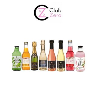Alcoholvrij Proefpakket Mocktails & Bubbels XL