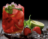 Een Strawberry Mojito Mocktail in 4 stappen