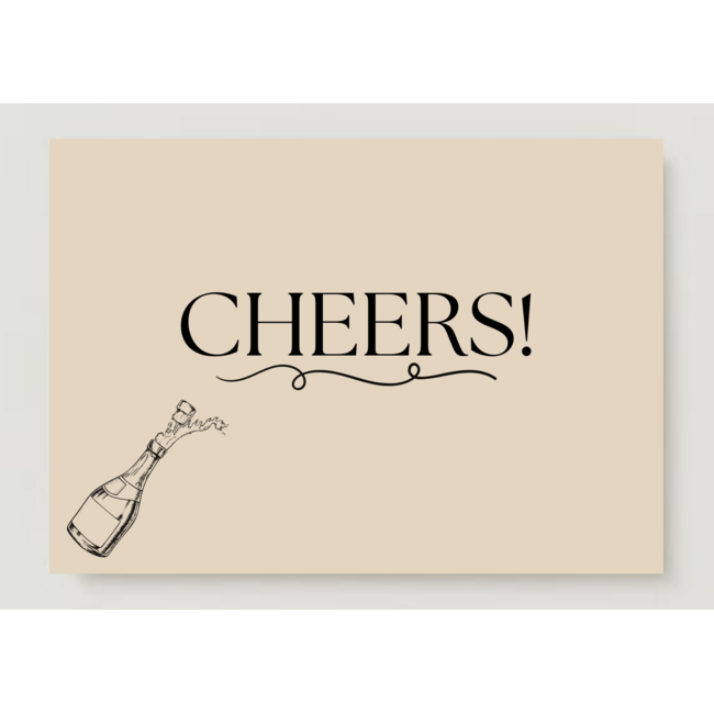 Luxe wenskaart voor speciale momenten