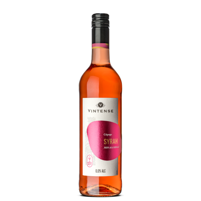 Vintense Syrah Rosé alcoholvrij 75CL