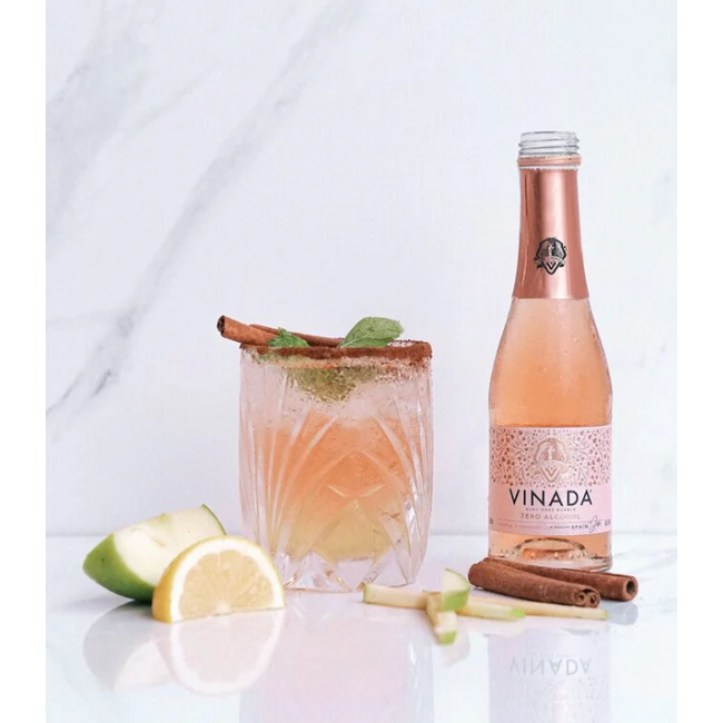 Vinada Sparkling Rosé alcoholvrij 20CL