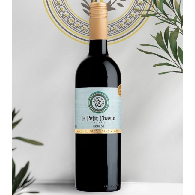 Le Petit Chavin Rouge Merlot 0% 75CL