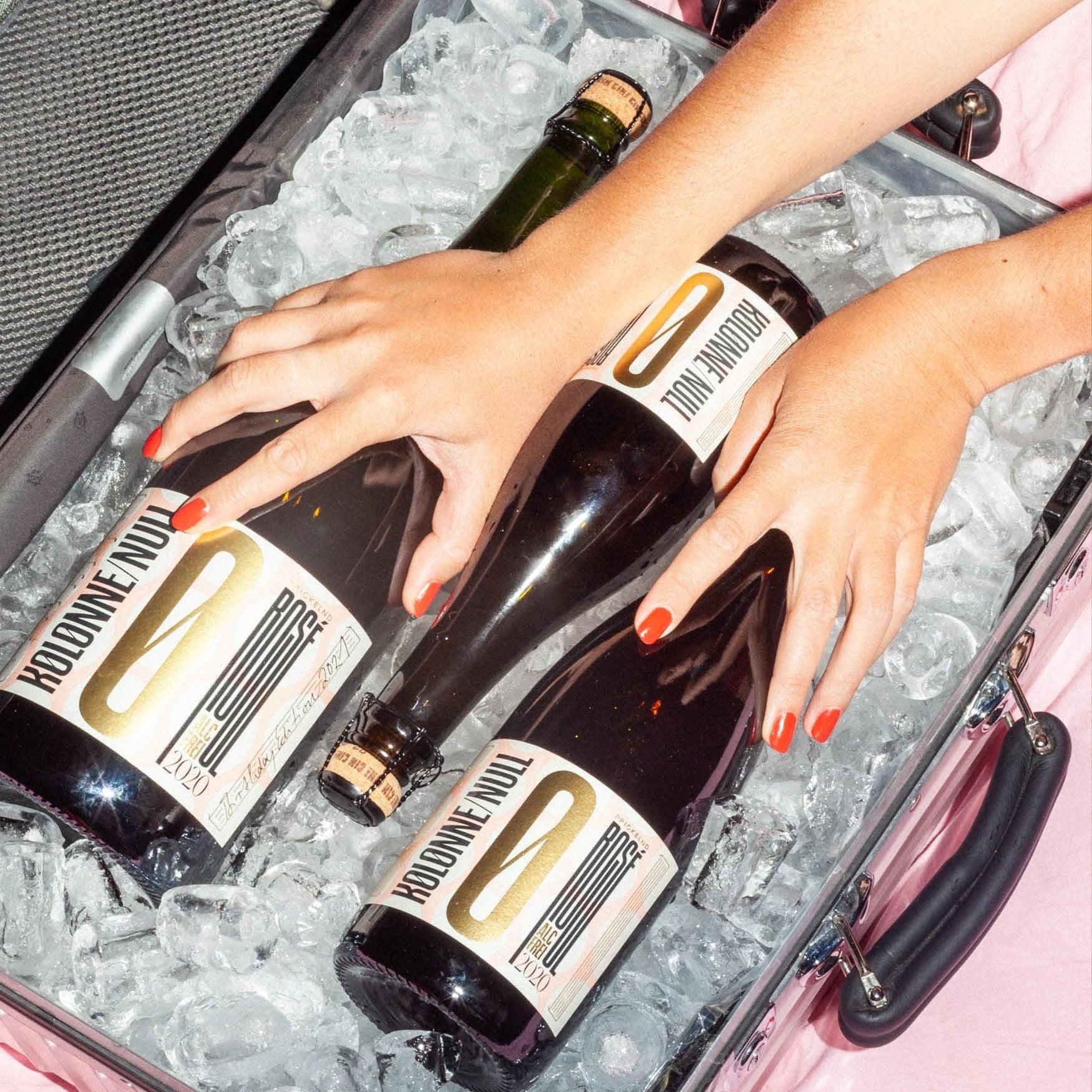 Alcoholvrije rosé wijn