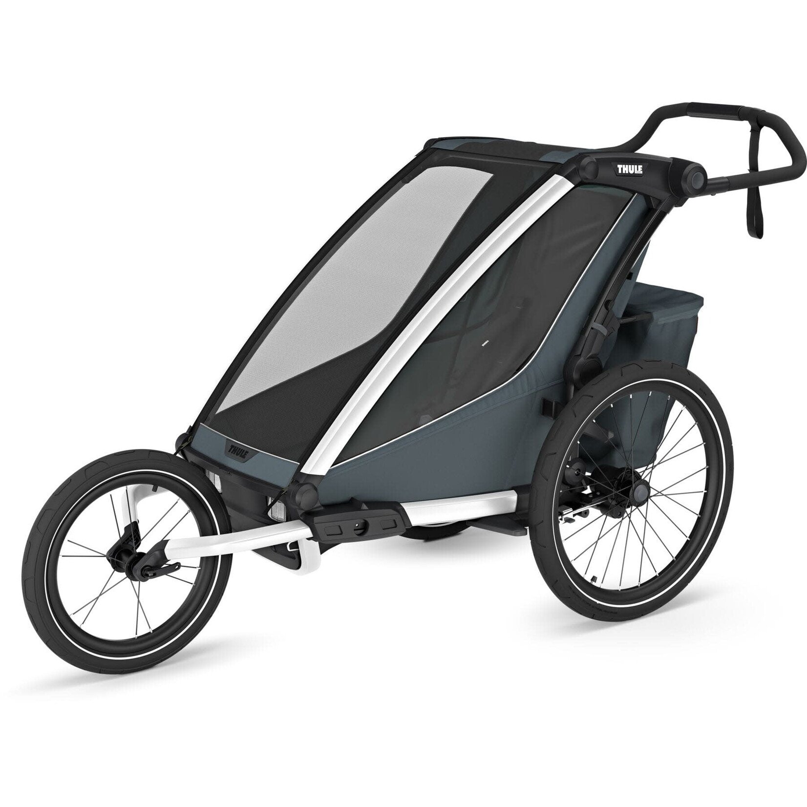 Thule Thule Chariot Cross 2 - Single child carrier with cycling and strolling kit - Grey