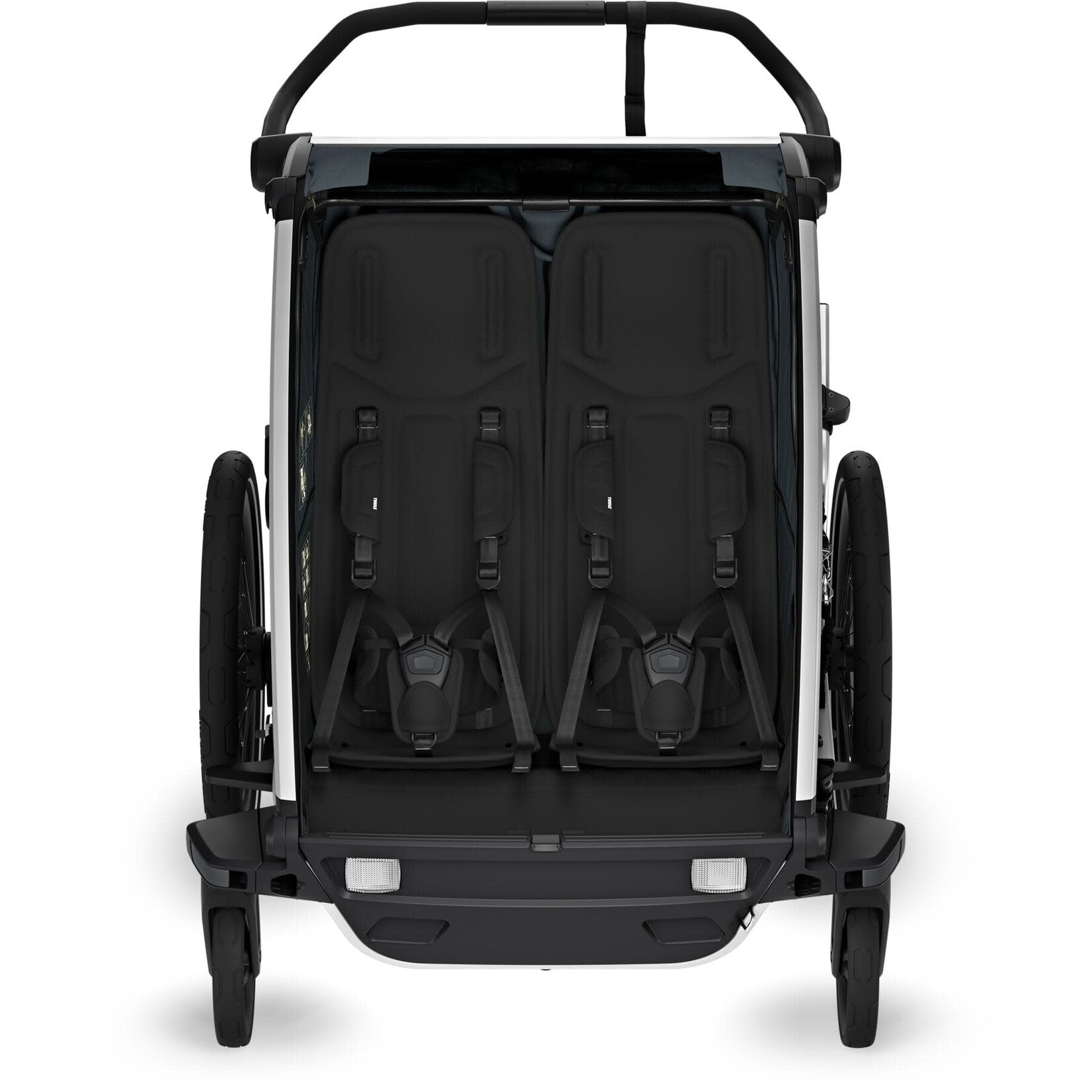 Thule Thule Chariot Cross 2 - Double child carrier with cycling and strolling kit - Grey