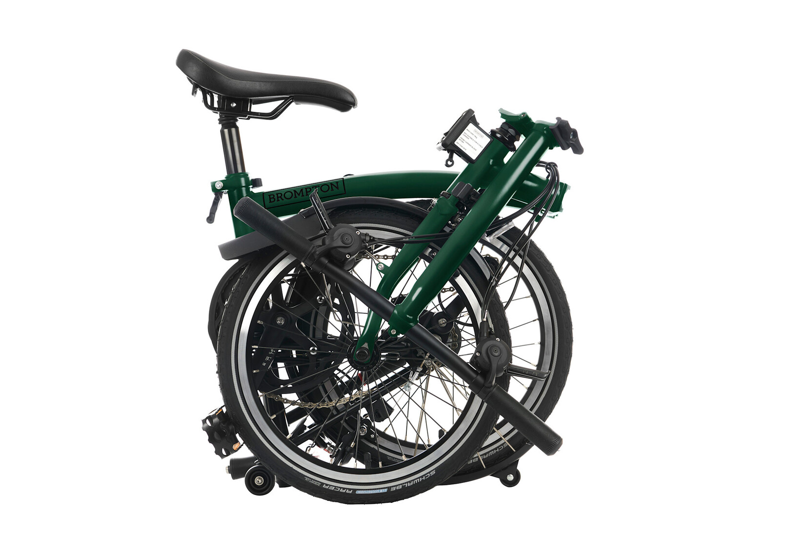 Brompton Brompton C-Line 6 speed - Low   - Racing Green/Racing Green