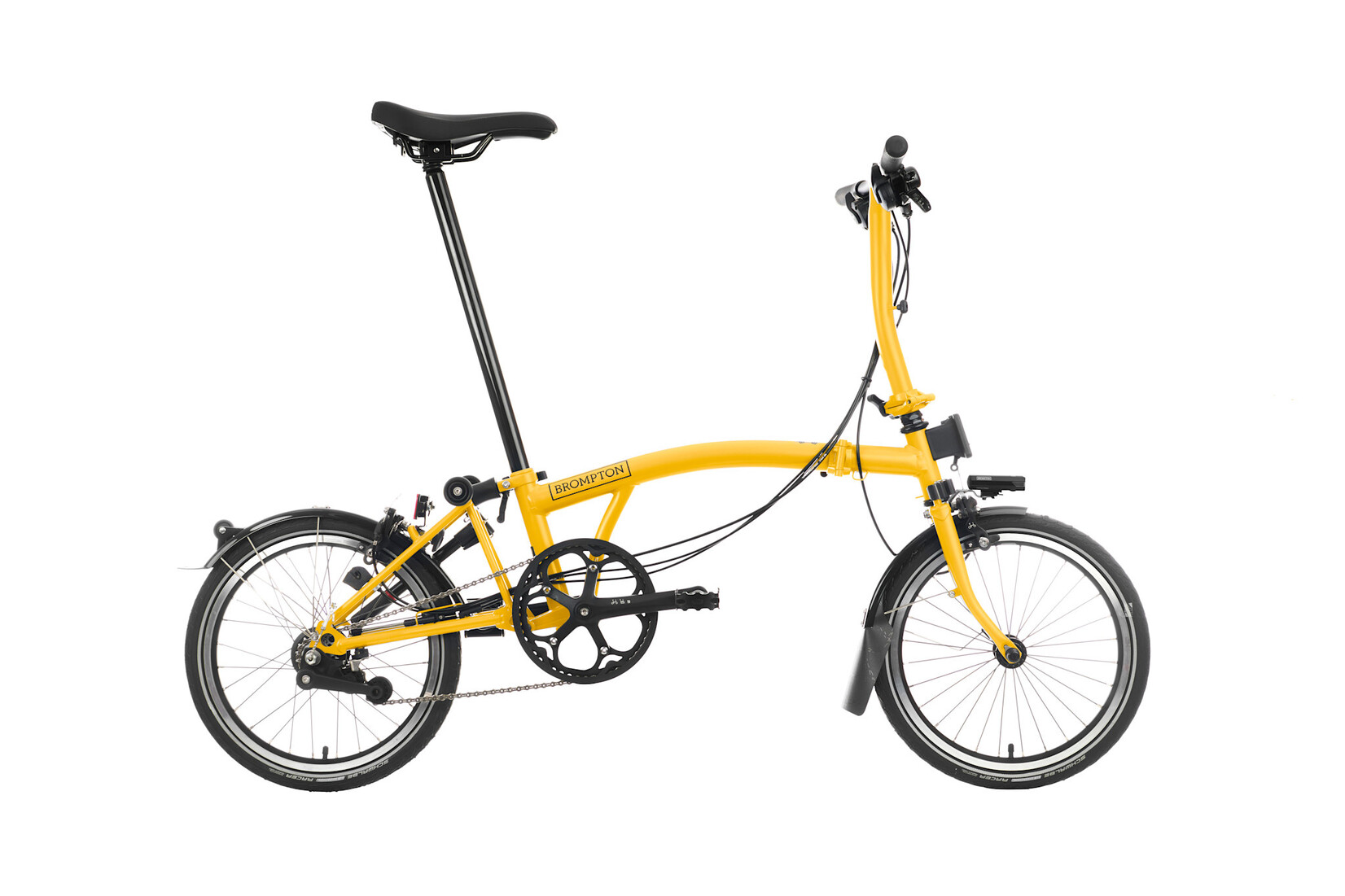 Brompton Brompton C-Line 6 speed - Low   -Bumblebee Yellow