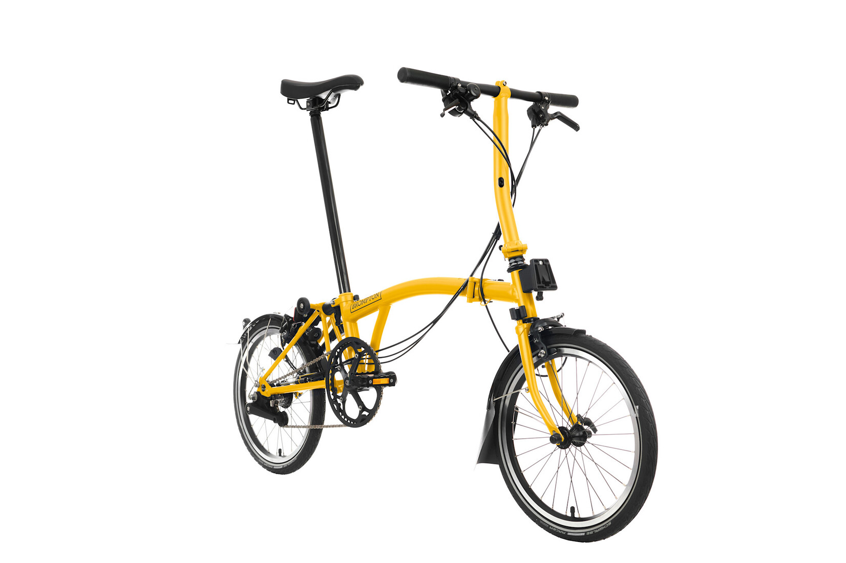 Brompton Brompton C-Line 6 speed - Low   -Bumblebee Yellow