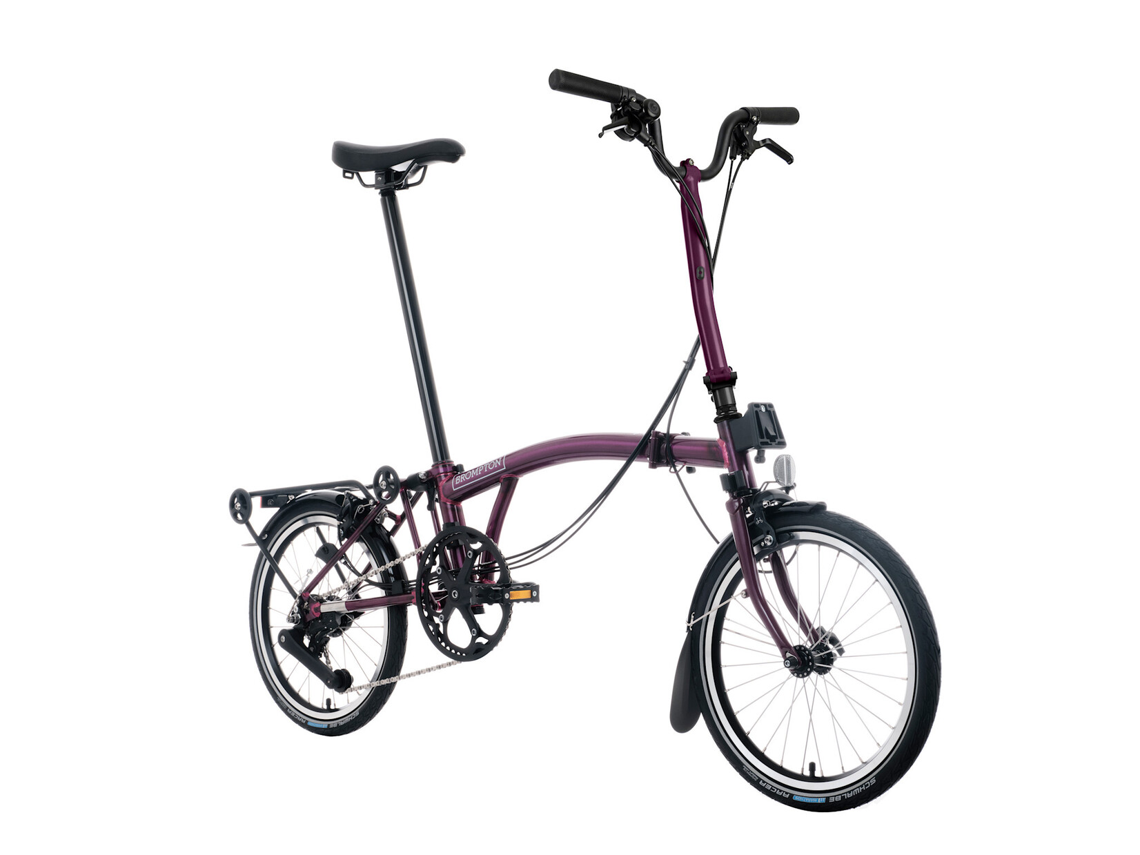 Brompton Brompton C-Line 12 speed - High - Amethyst Lacquer/Amethyst Lacquer