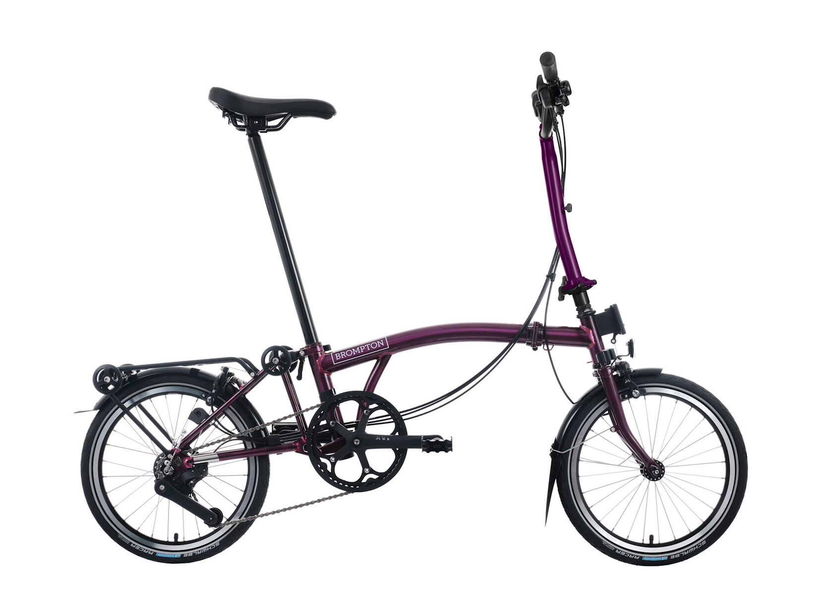 Brompton Brompton C-Line 12 speed - High - Amethyst Lacquer/Amethyst Lacquer