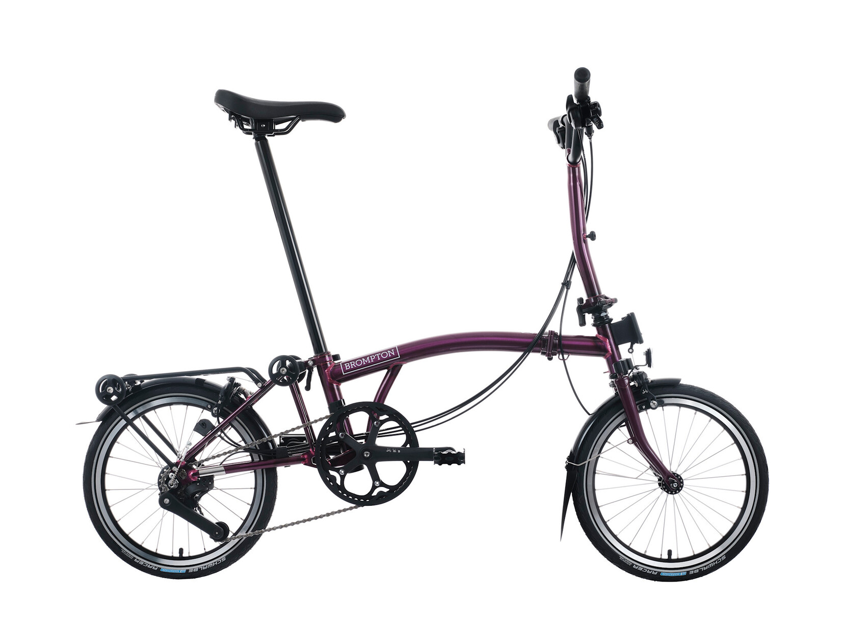 Brompton Brompton C-Line 12 speed - Mid - Amethyst Lacquer/Amethyst Lacquer