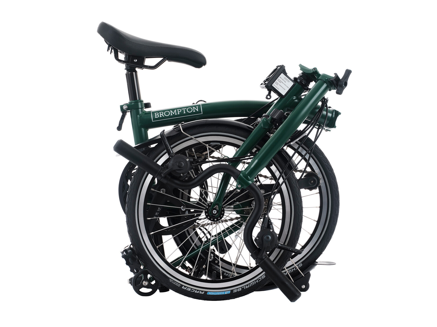 Brompton Brompton C-Line 12 speed - Mid - Racing Green/Racing Green