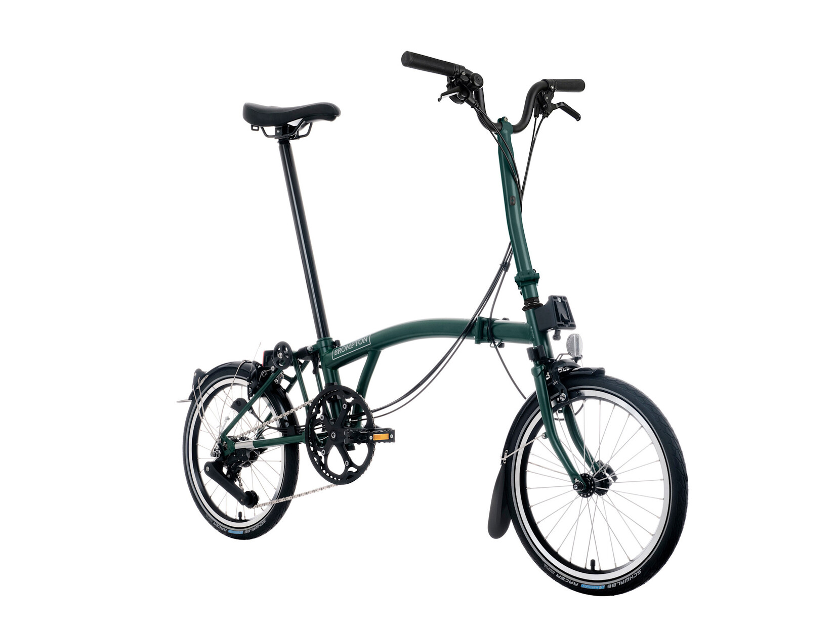 Brompton Brompton C-Line 12 speed - High - Racing Green/Racing Green