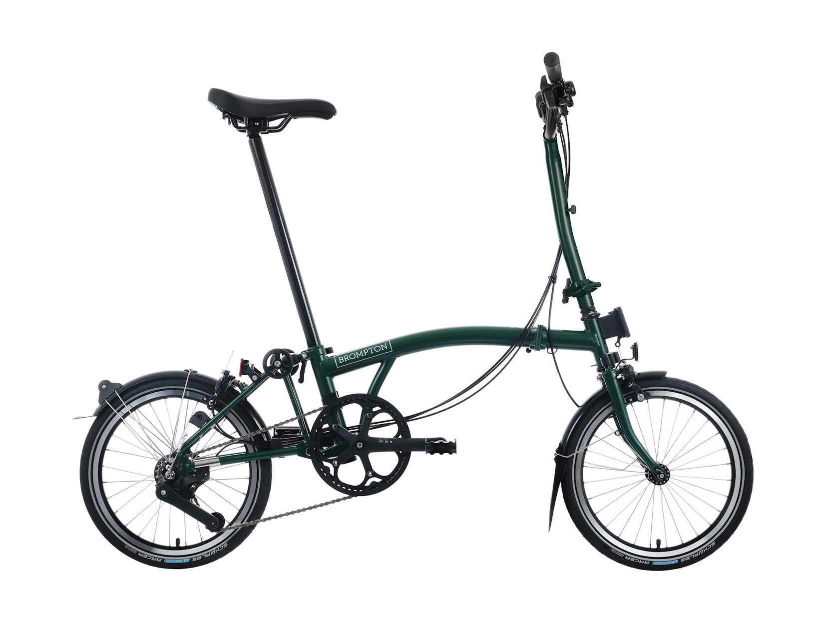 Brompton Brompton C-Line 12 speed - High - Racing Green/Racing Green