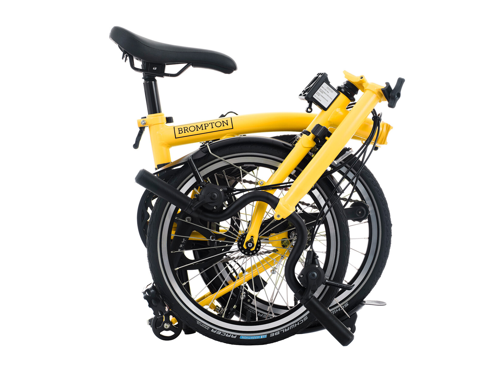 Brompton Brompton C-Line 12 speed - Mid - Bumblebee Yellow/Bumblebee Yellow