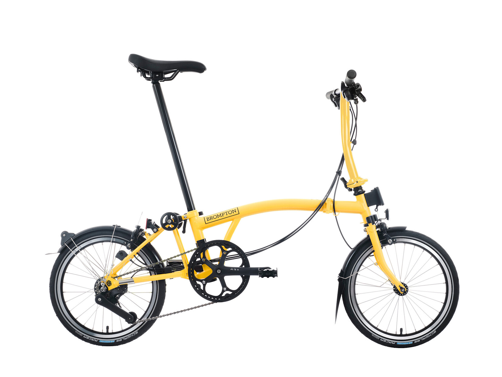 Brompton Brompton C-Line 12 speed - Low -Bumblebee Yellow/Bumblebee Yellow
