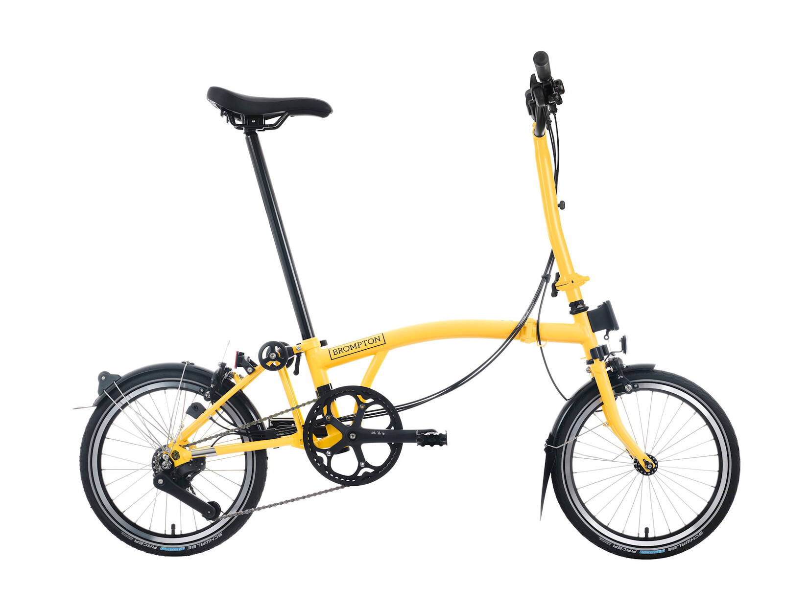 Brompton Brompton C-Line 12 speed - High - Bumblebee Yellow/Bumblebee Yellow