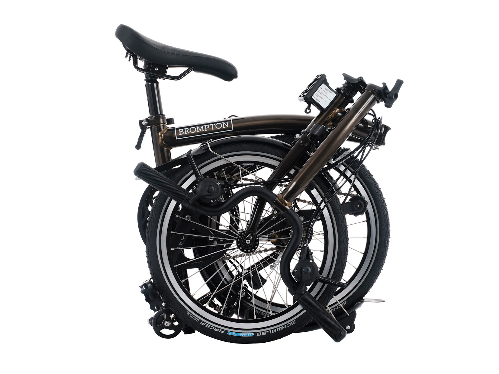 Brompton Brompton C-Line 12 speed - Mid - Black Lacquer/Black