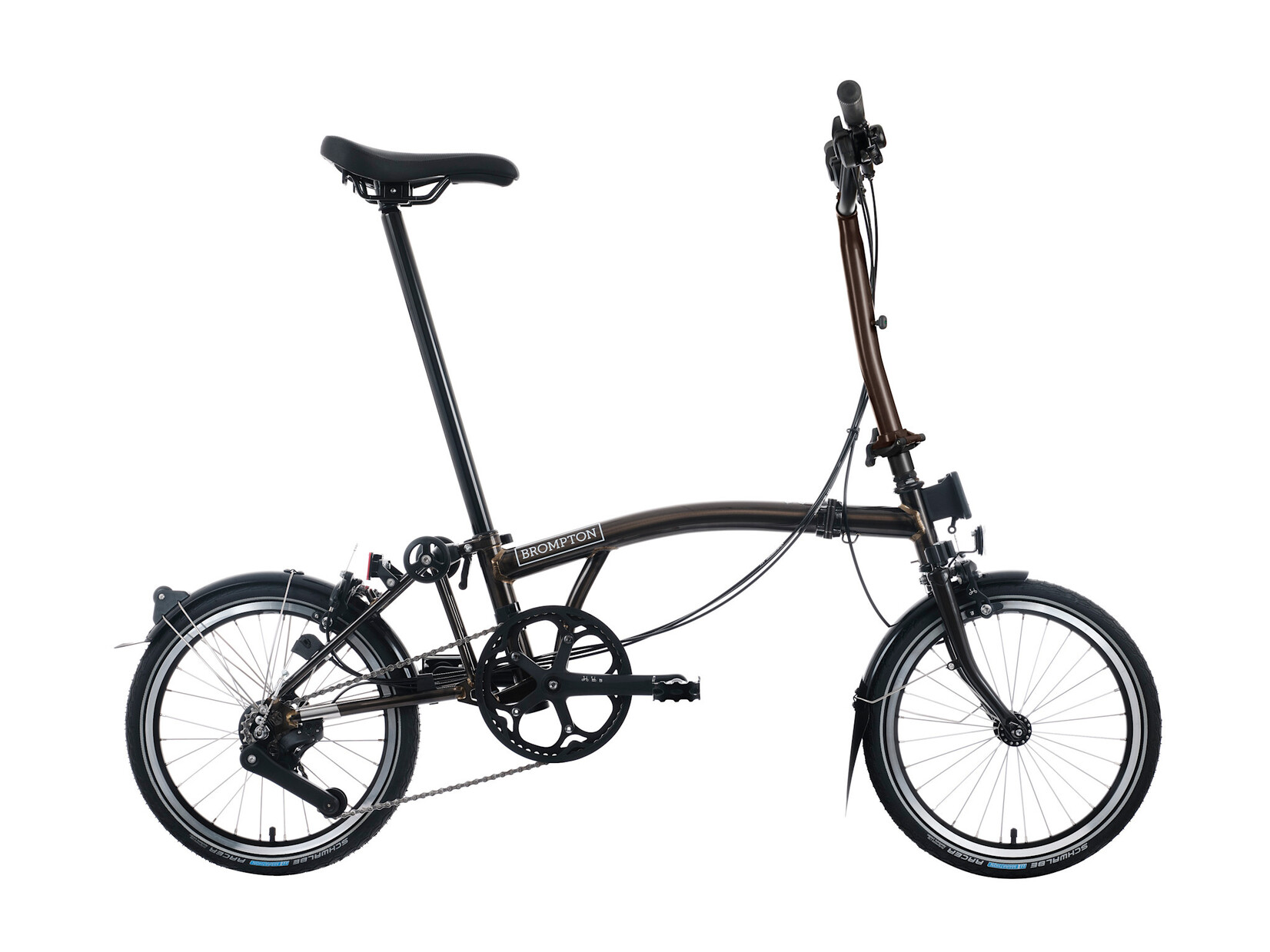 Brompton Brompton C-Line 12 speed - High - Black Lacquer/Black
