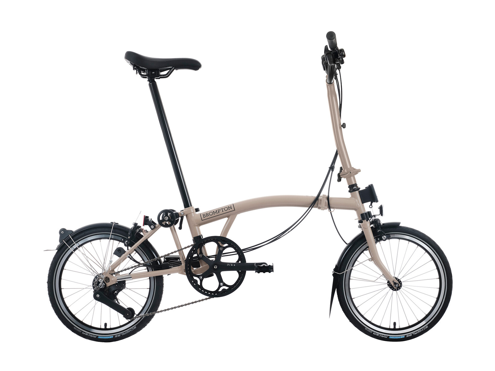 Brompton Brompton C-Line 12 speed - High - Dune Sand/Dune Sand