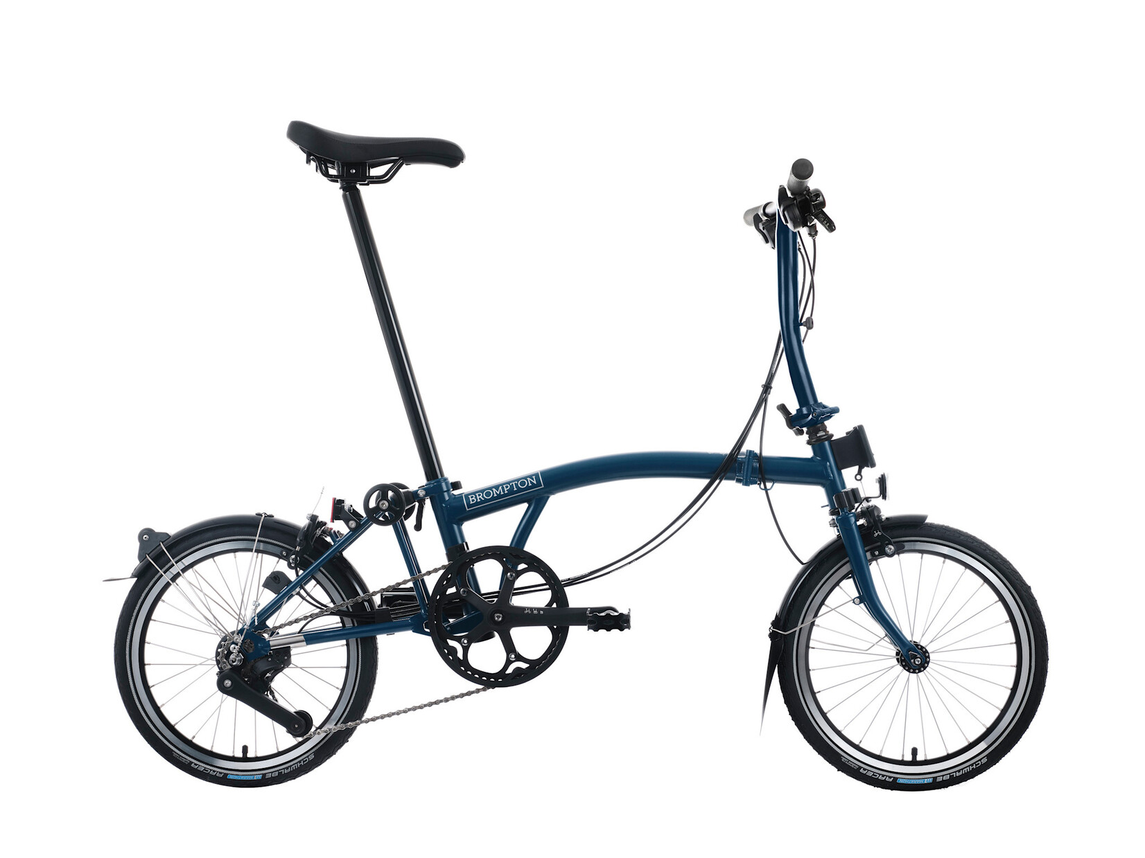 Brompton Brompton C-Line 12 speed - Low - Ocean Blue/Ocean Blue
