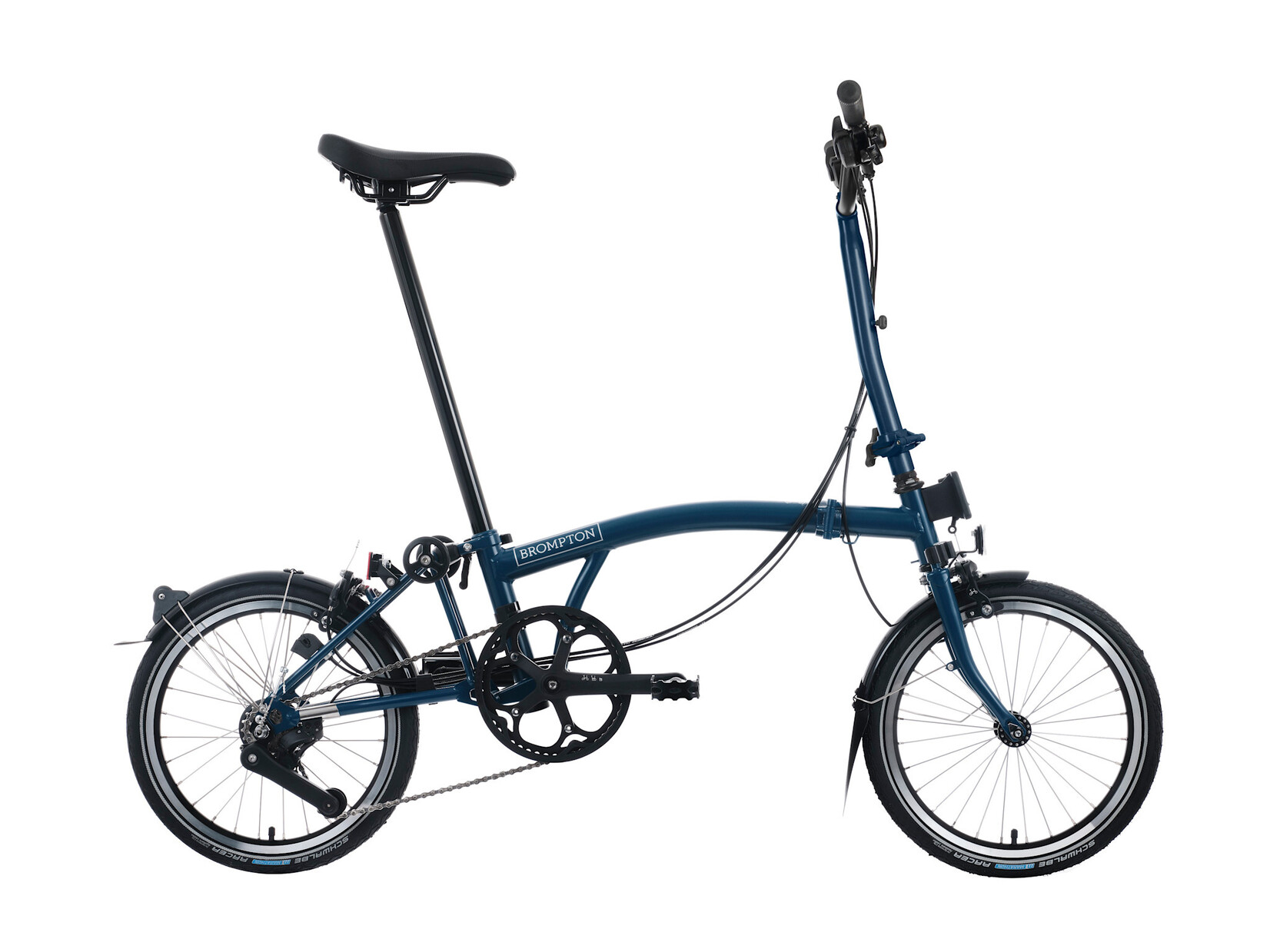 Brompton Brompton C-Line 12 speed - High - Ocean Blue/Ocean Blue