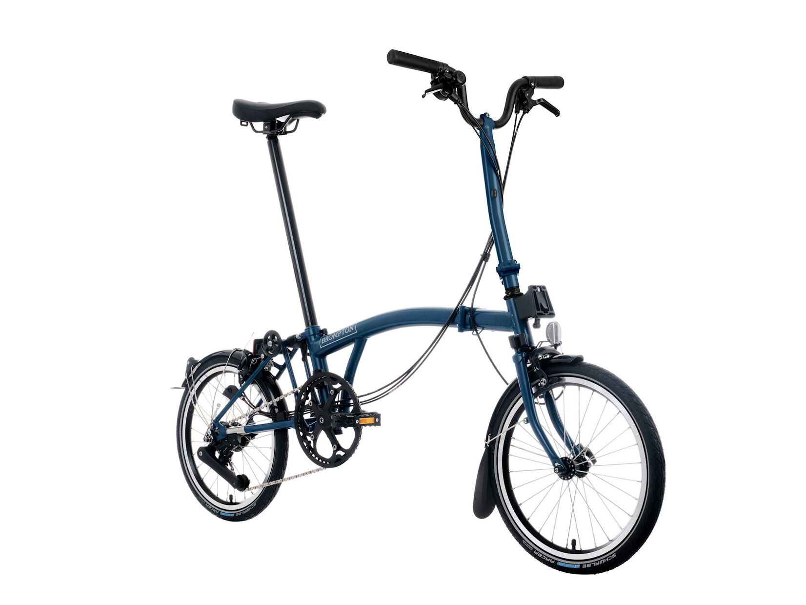 Brompton Brompton C-Line 12 speed - High - Ocean Blue/Ocean Blue