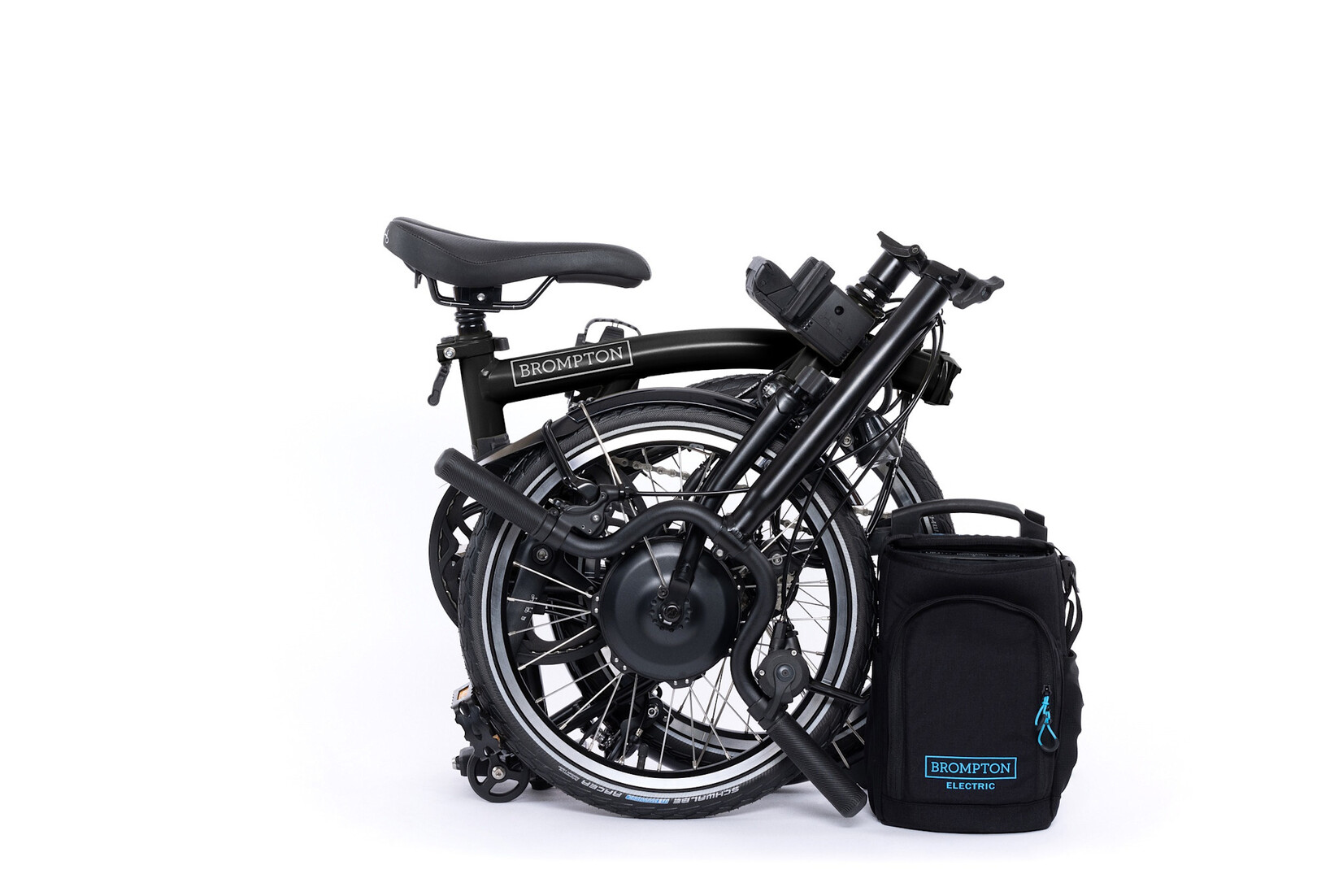 Brompton Brompton Electric C-Line 12 speed - High - Black/Black