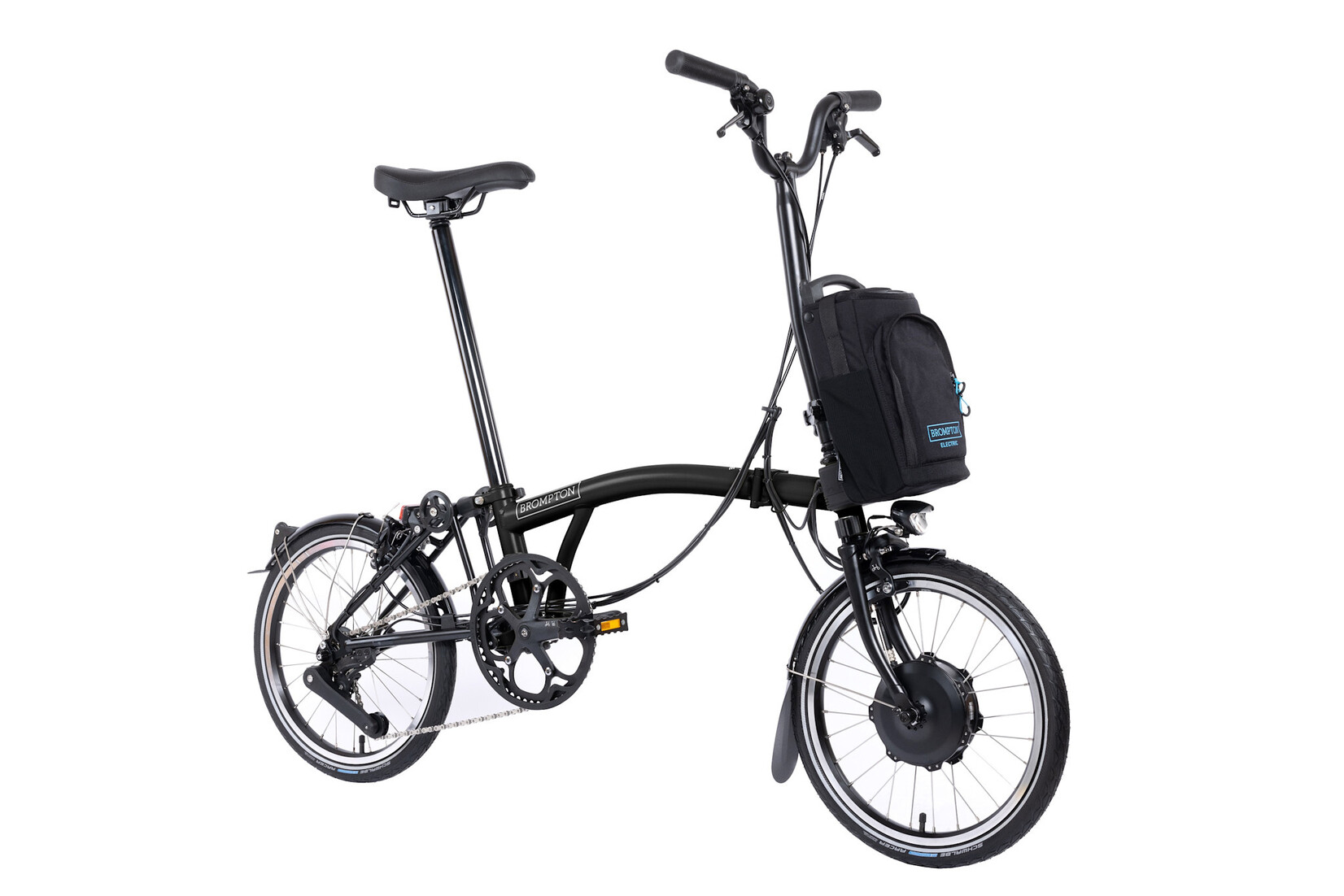 Brompton Brompton Electric C-Line 12 speed - High - Black/Black