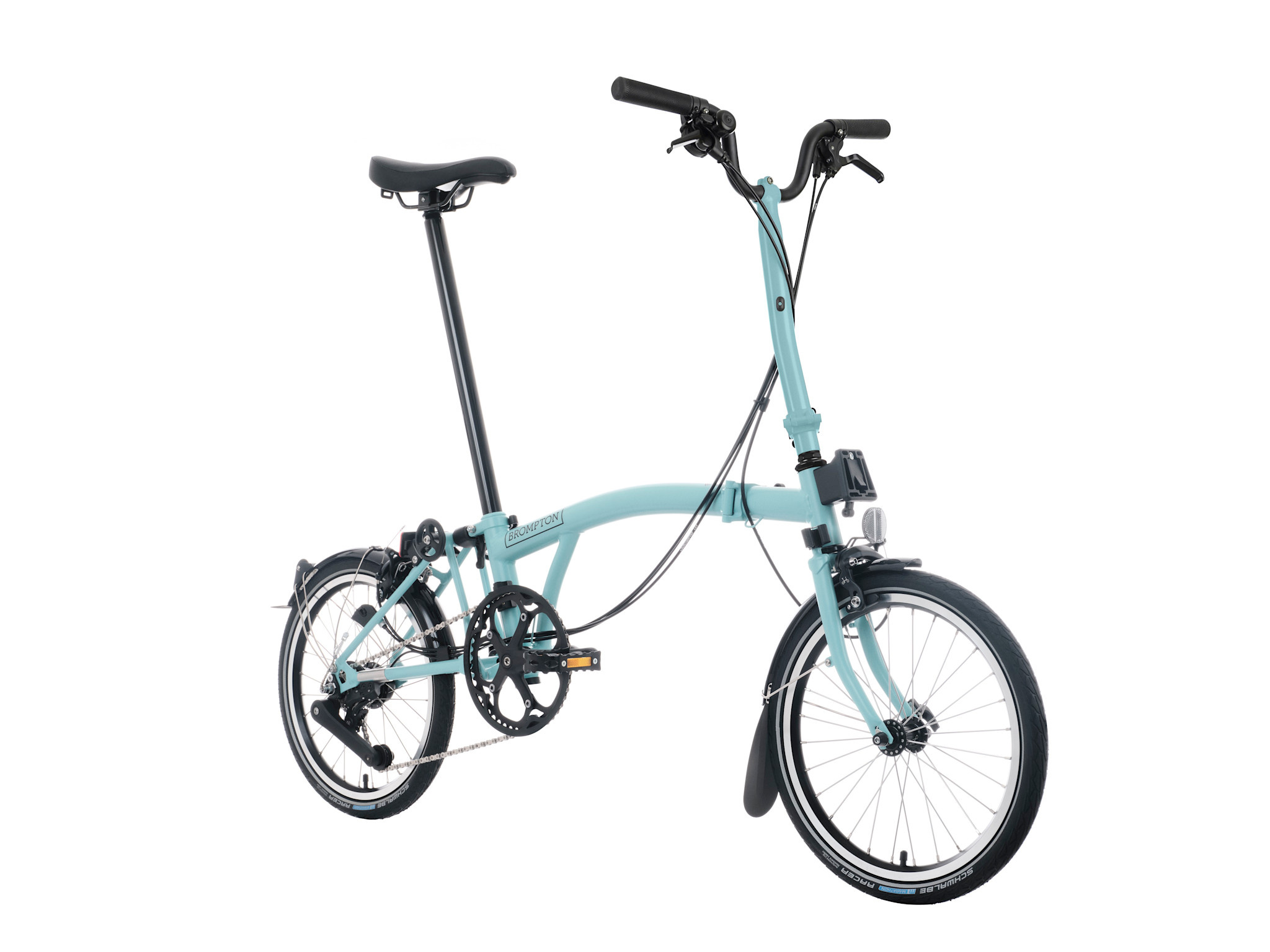 Brompton C-Line 12 speed - High - Turkish Green/Turkish Green with