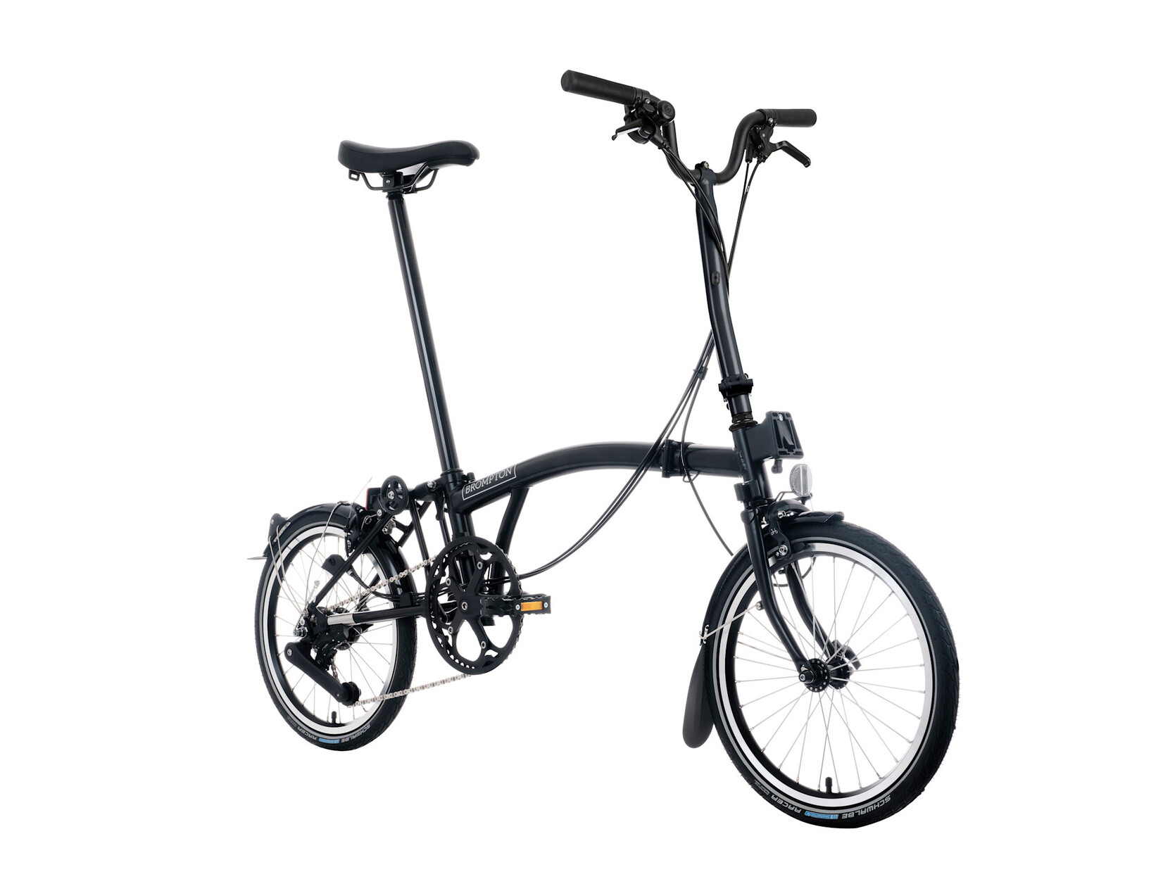 Brompton Brompton C-Line 12 speed - High - Black/Black with Extended seat post