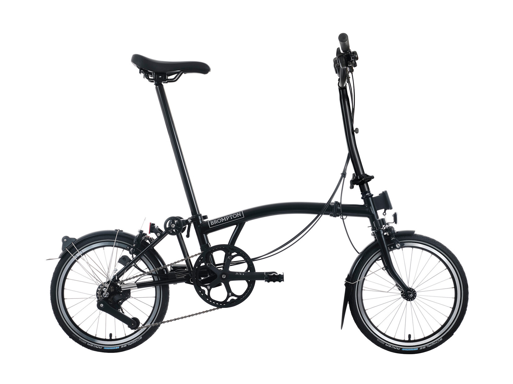 Brompton Brompton C-Line 12 speed - High - Black/Black with Extended seat post