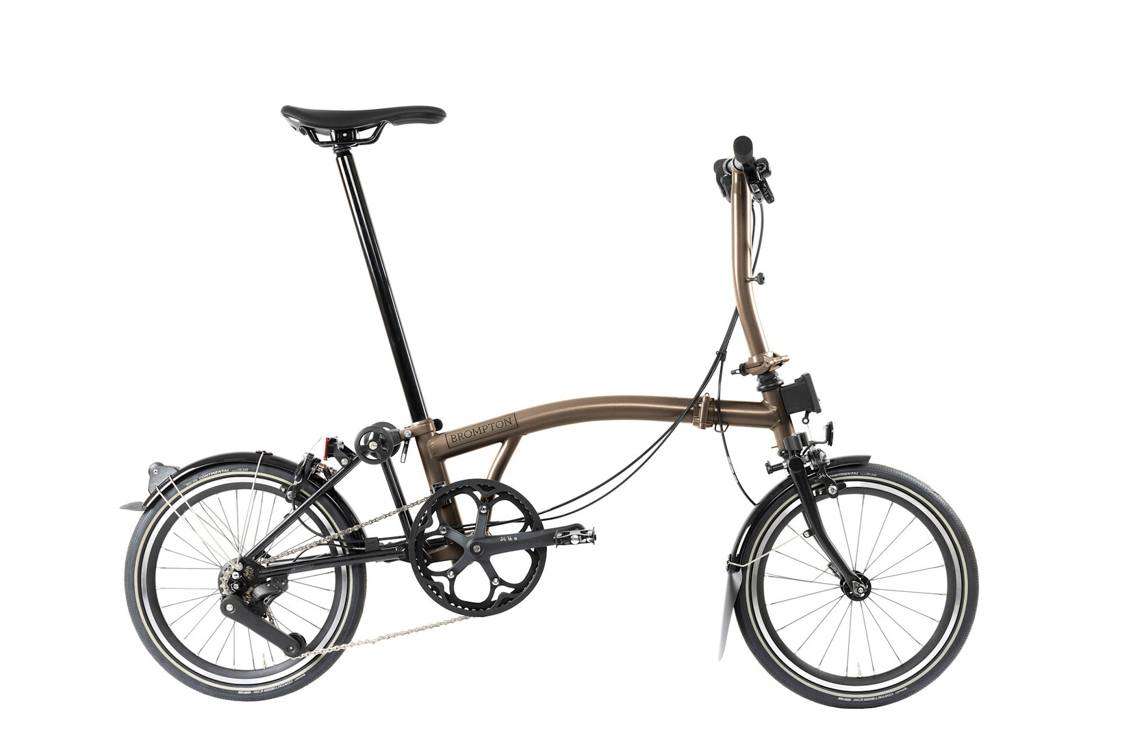 Brompton Brompton P-Line 4 speed - Low - Bronze Sky