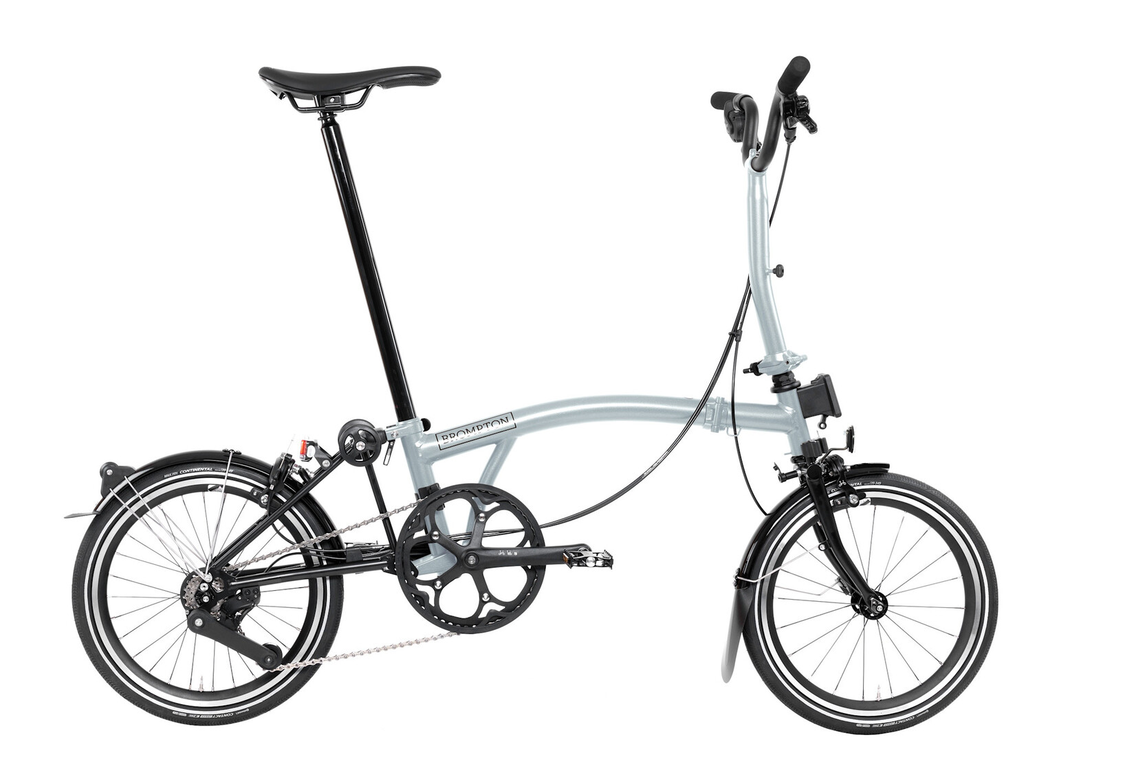 Brompton Brompton P-Line 4 speed - Mid - Lunar Ice