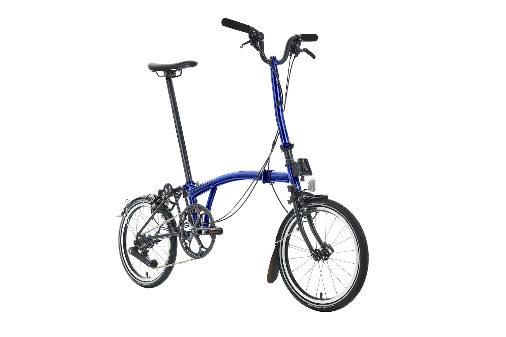 Brompton Brompton P-Line 4 speed - High - Bolt Blue Lacquer