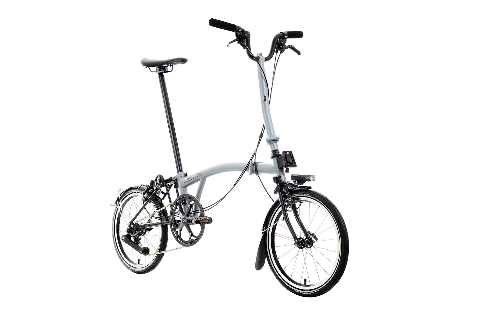 Brompton Brompton P-Line 4 speed - High - Lunar Ice