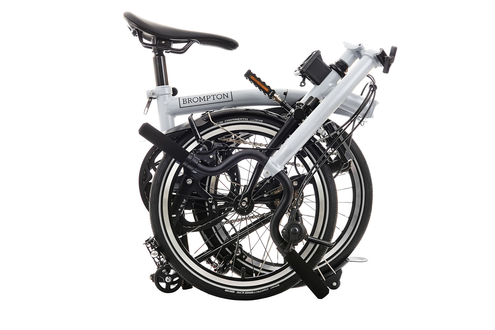 Brompton Brompton P-Line 4 speed - High - Lunar Ice