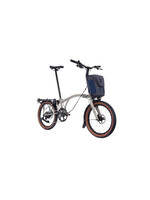 Brompton Brompton Electric G-Line - Small - Traildust White - Rack & Mudguards