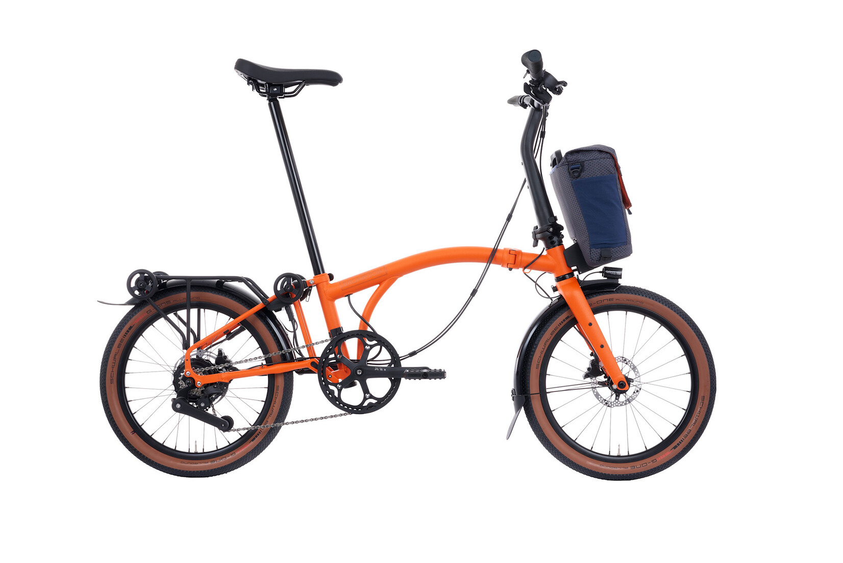 Brompton Brompton Electric G-Line - Medium - Orange - Rack & Mudguards