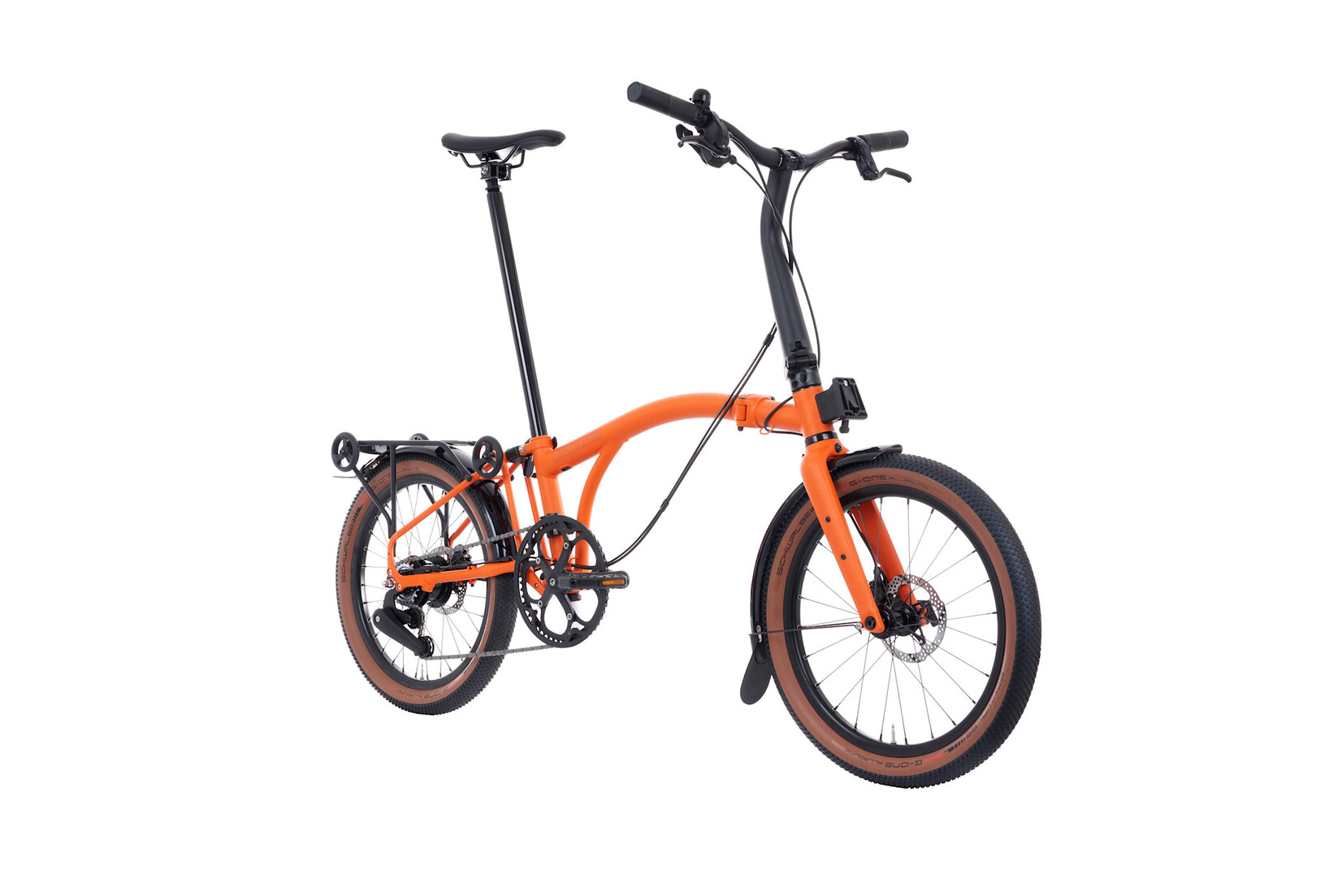 Brompton Brompton G-Line - Medium - Adventure Orange - Rack & Mudguards